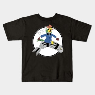 AAC - 721st Bomb Squadron - 450th BG - WWII wo Txt Kids T-Shirt